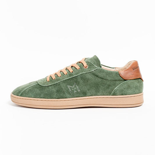 MMS009 Green Suede