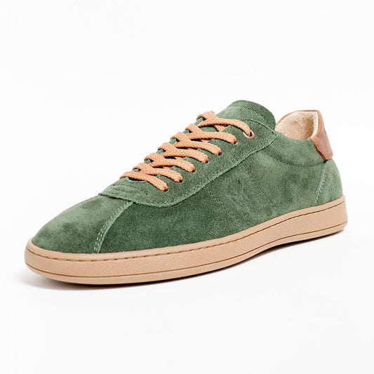 MMS009 Green Suede