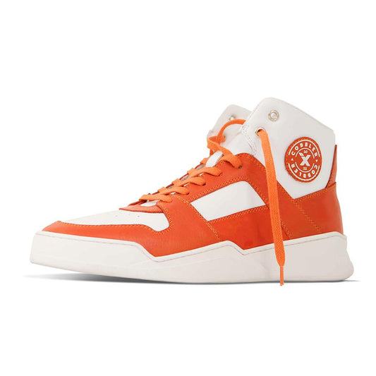 X007 Orange White