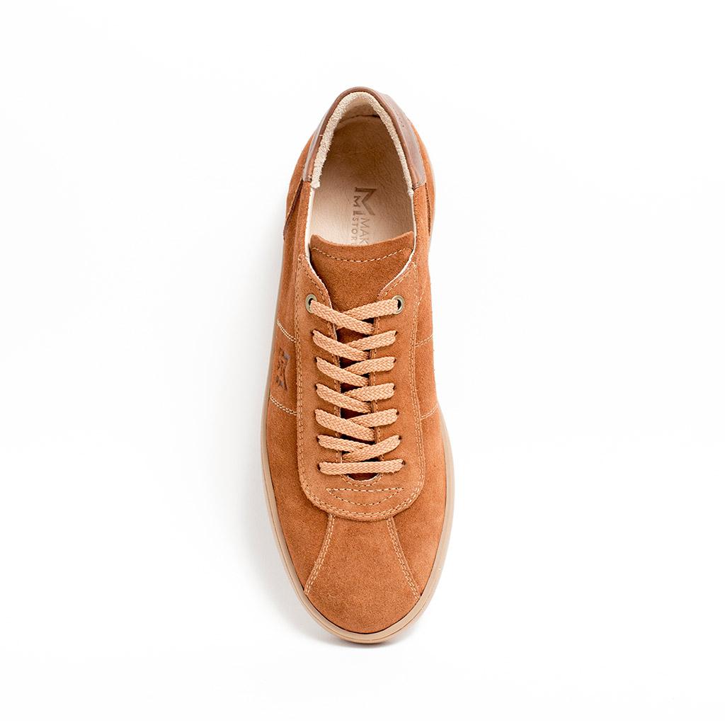 MMS009 Brown Suede