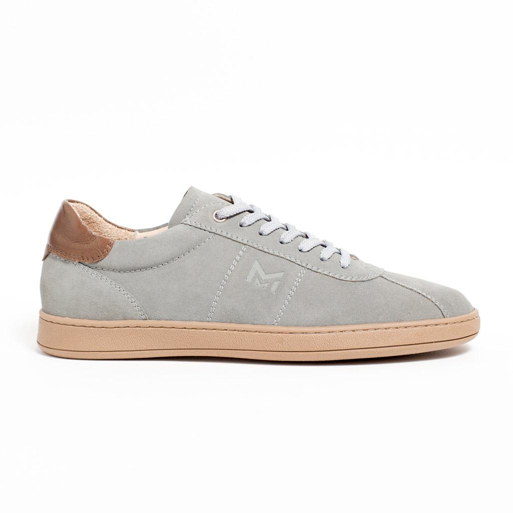 MMS009 Grey Suede