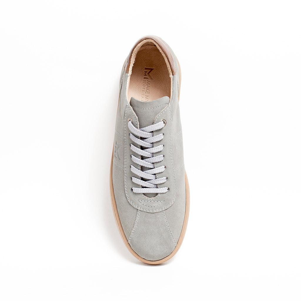 MMS009 Grey Suede