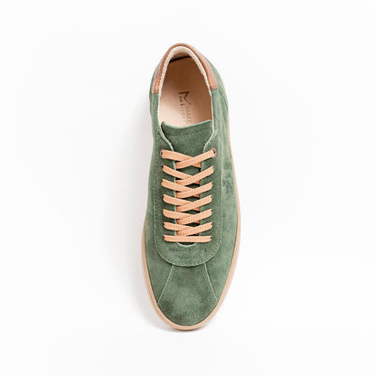 MMS009 Green Suede