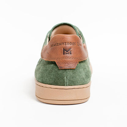 MMS009 Green Suede