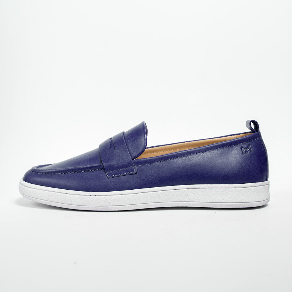 MMS047 Navy - Make My Shoes Lab - Man Moccasin