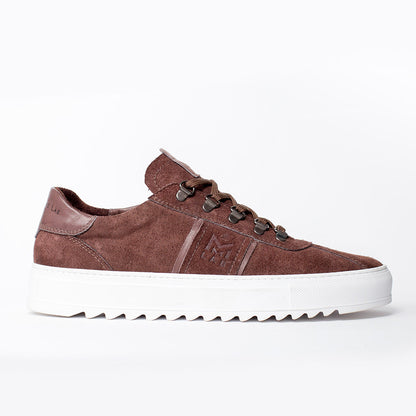 MMS032 Chocolate Brown Suede - Make My Shoes Lab - Man Sneaker