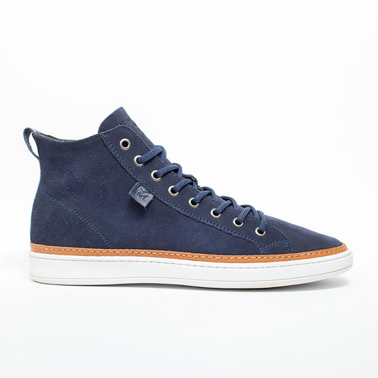 MMS035 Navy Suede - Make My Shoes Lab - Man Boots