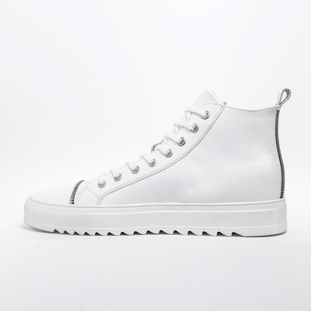 MMS031 White - Make My Shoes Lab - Man Boots