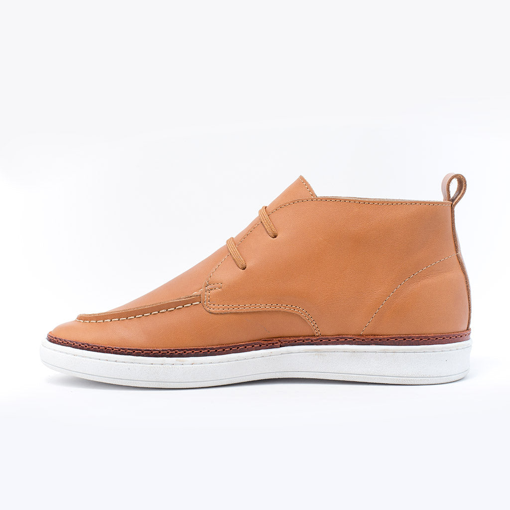 MMS033 Tan - Make My Shoes Lab - Man Ankle Boot