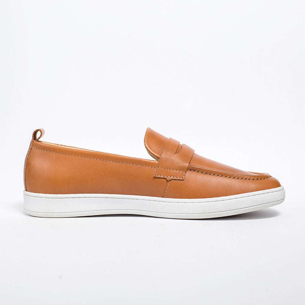 MMS047 Tan - Make My Shoes Lab - Man Moccasin