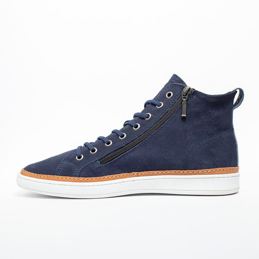 MMS035 Navy Suede - Make My Shoes Lab - Man Boots