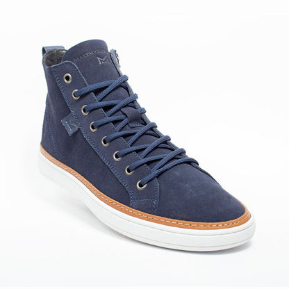 MMS035 Navy Suede - Make My Shoes Lab - Man Boots