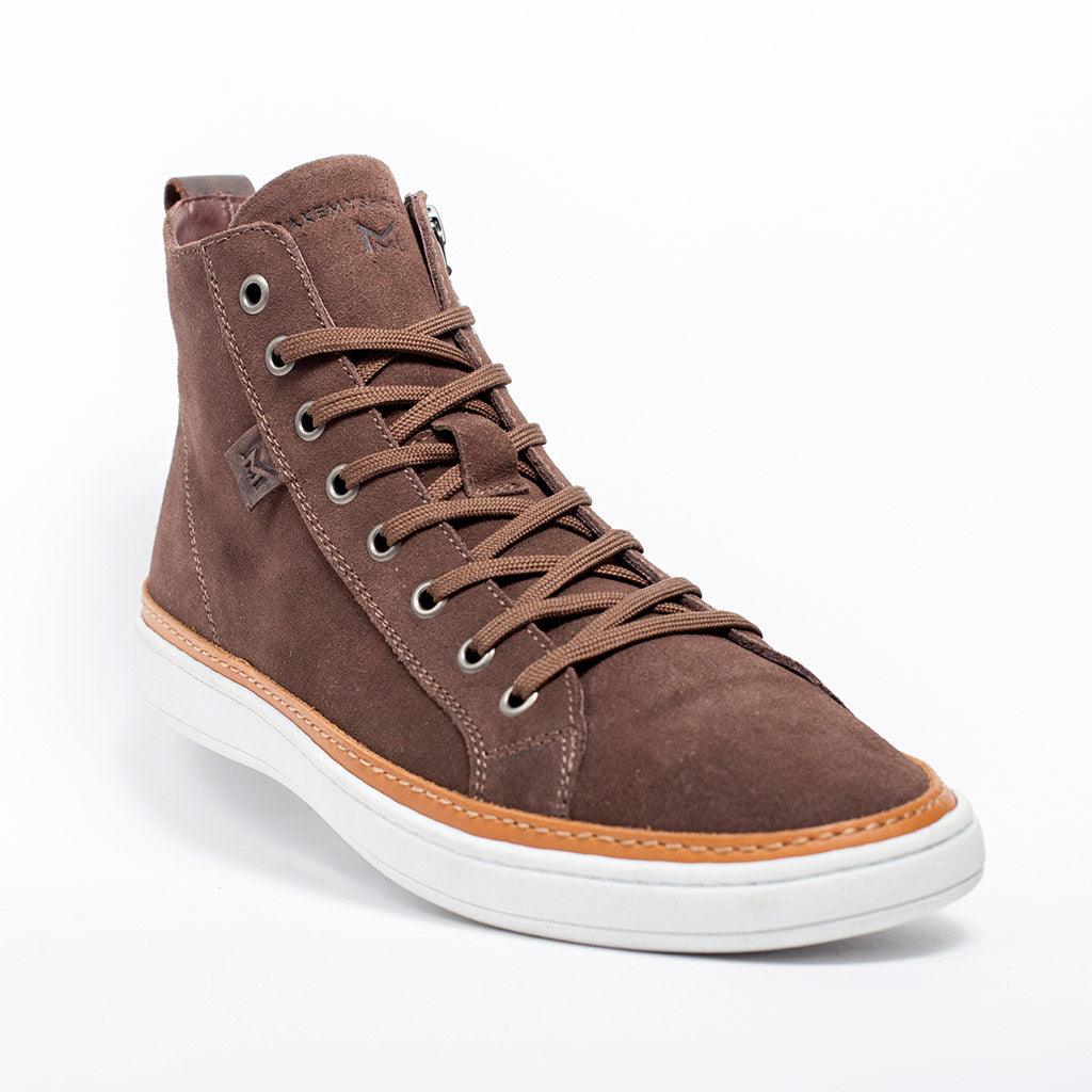 MMS035 Chocolate Brown Suede - Make My Shoes Lab - Man Boots
