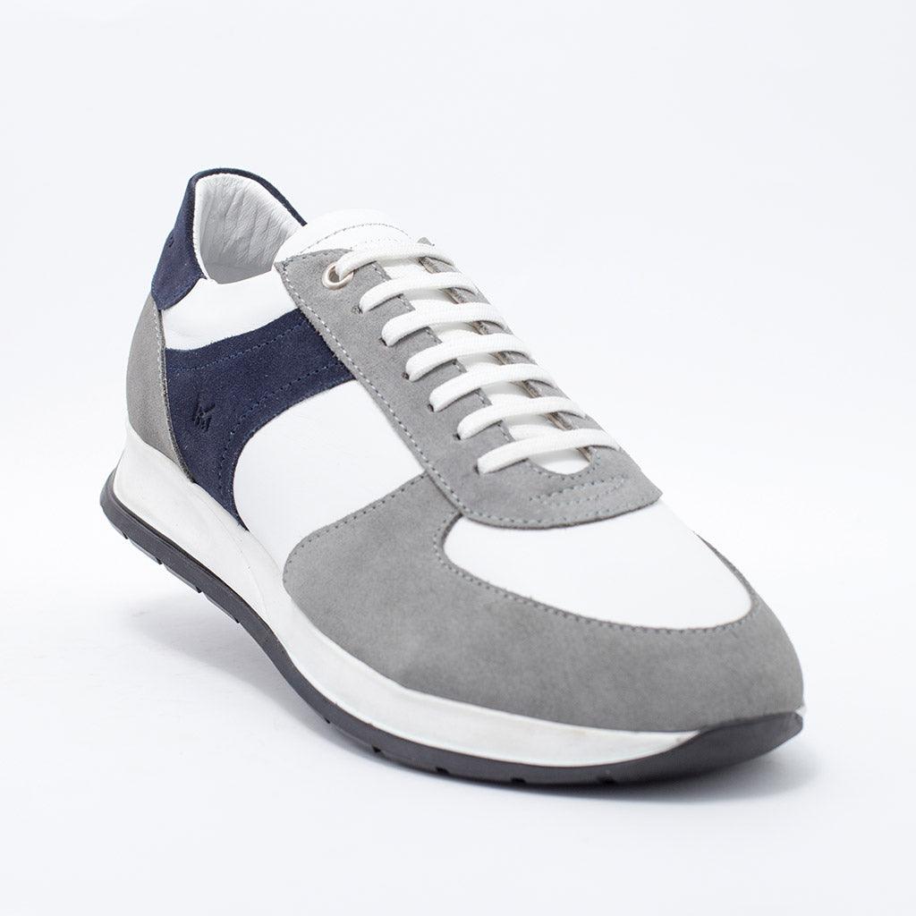 MMS034 Navy & Grey - Make My Shoes Lab - Man Sneaker