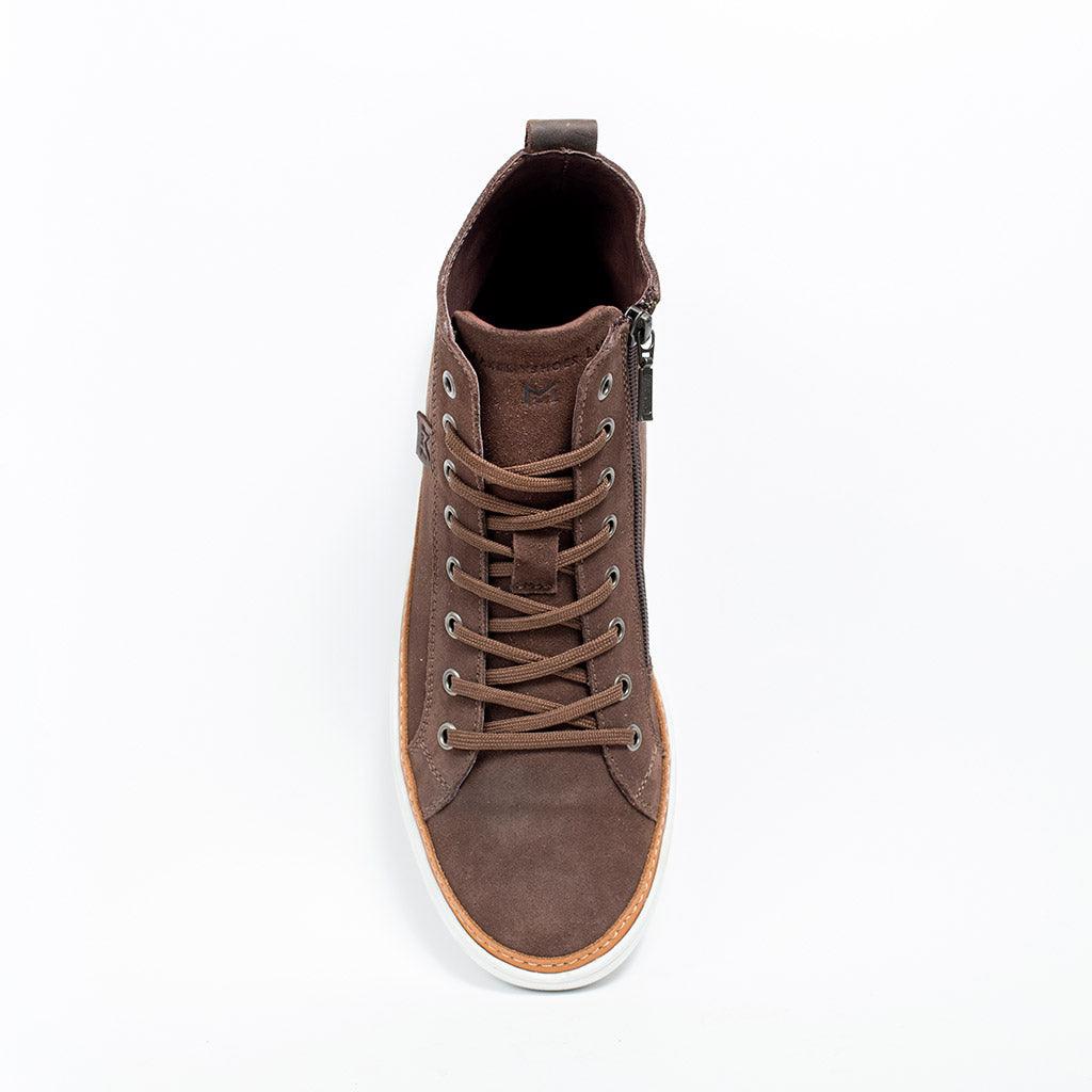 MMS035 Chocolate Brown Suede - Make My Shoes Lab - Man Boots
