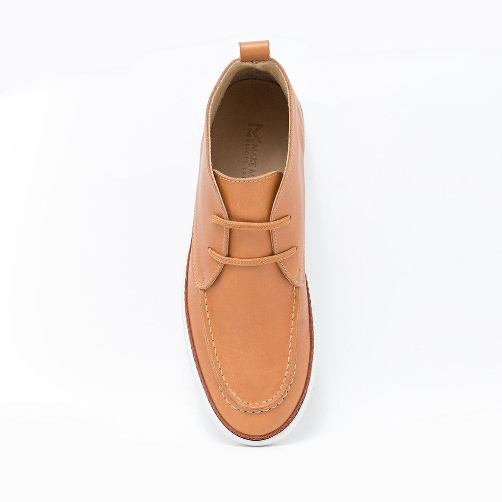 MMS033 Tan - Make My Shoes Lab - Man Ankle Boot