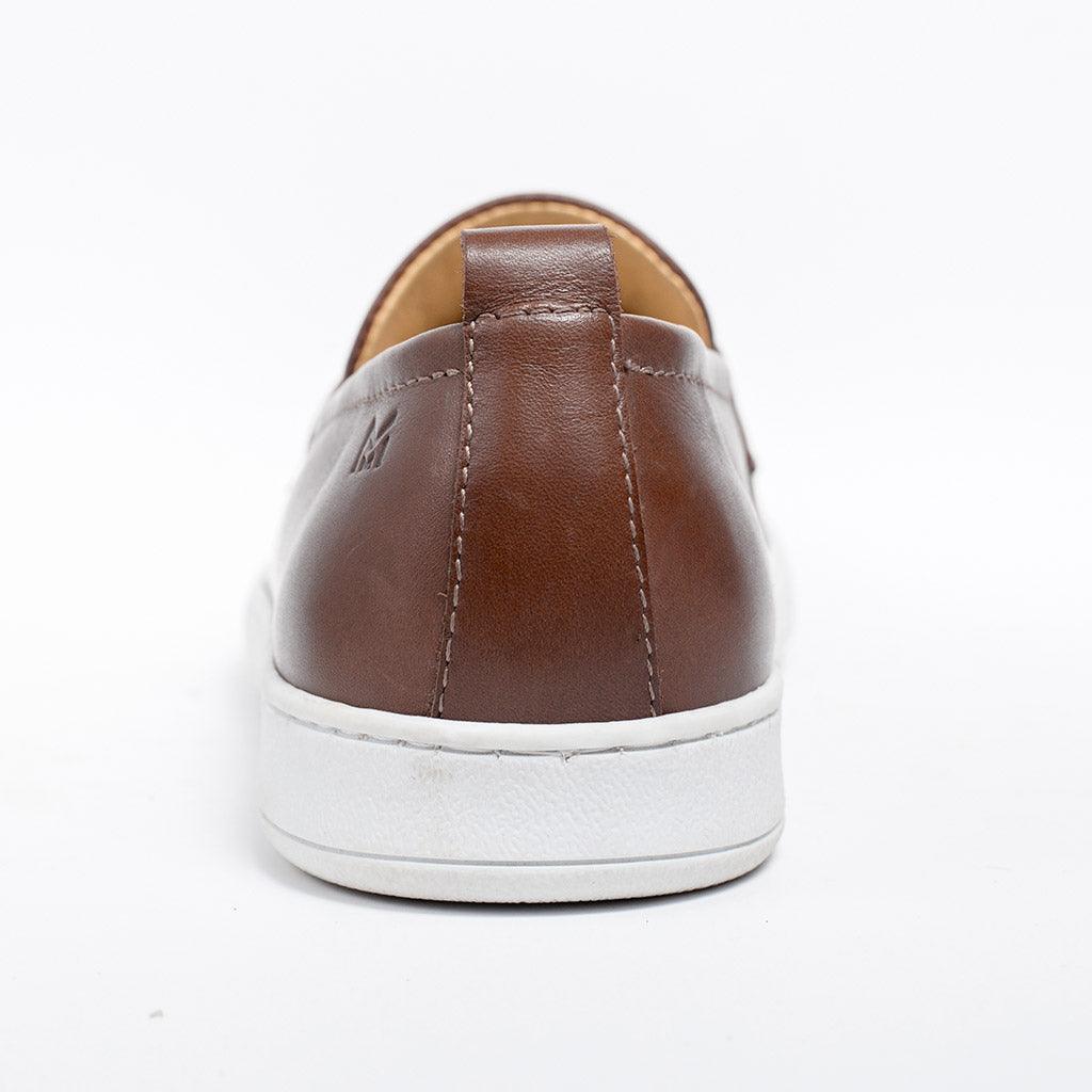 MMS047 Brown - Make My Shoes Lab - Man Moccasin