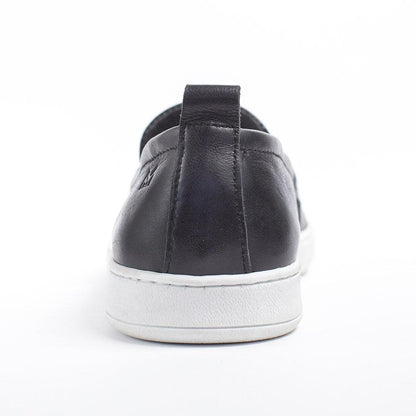 MMS047 Black - Make My Shoes Lab - Man Moccasin