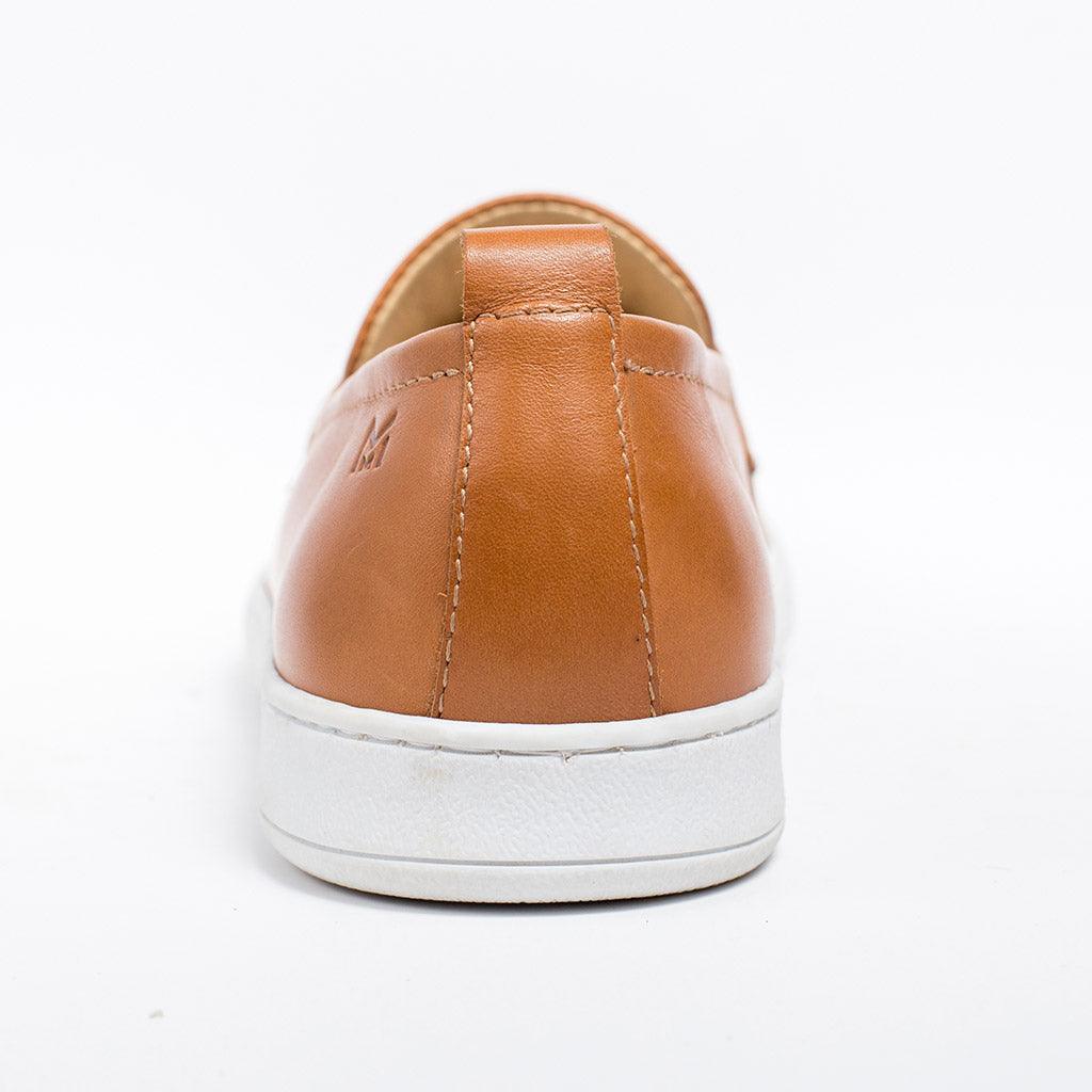 MMS047 Tan - Make My Shoes Lab - Man Moccasin
