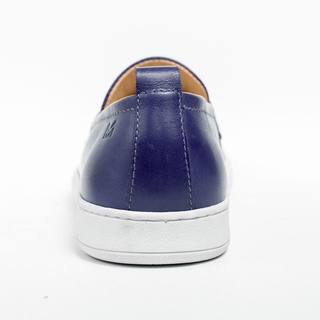 MMS047 Navy - Make My Shoes Lab - Man Moccasin