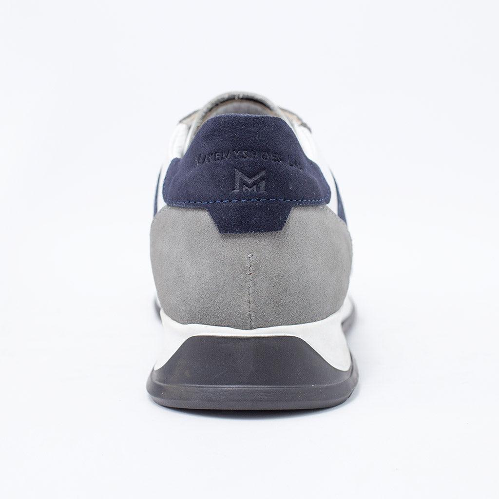 MMS034 Navy & Grey - Make My Shoes Lab - Man Sneaker