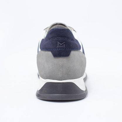 MMS034 Navy & Grey - Make My Shoes Lab - Man Sneaker